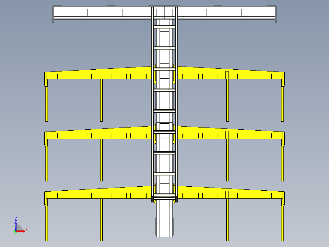 型钢支架货架 Shaped steel rack