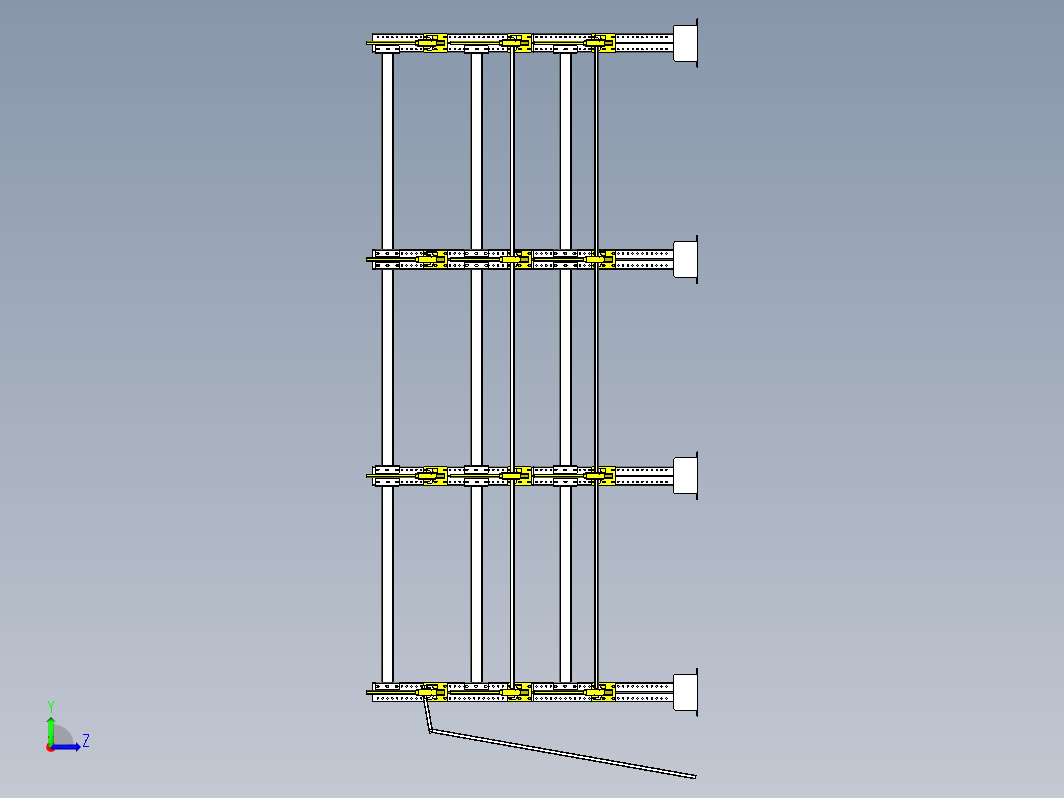 型钢支架货架 Shaped steel rack