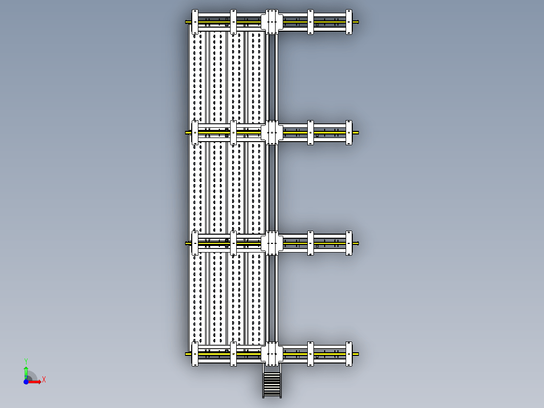 型钢支架货架 Shaped steel rack