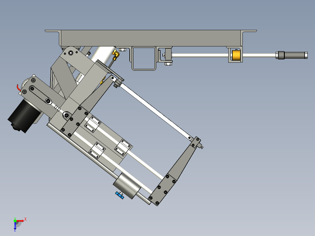 DIY Power Hacksaw电动锯结构