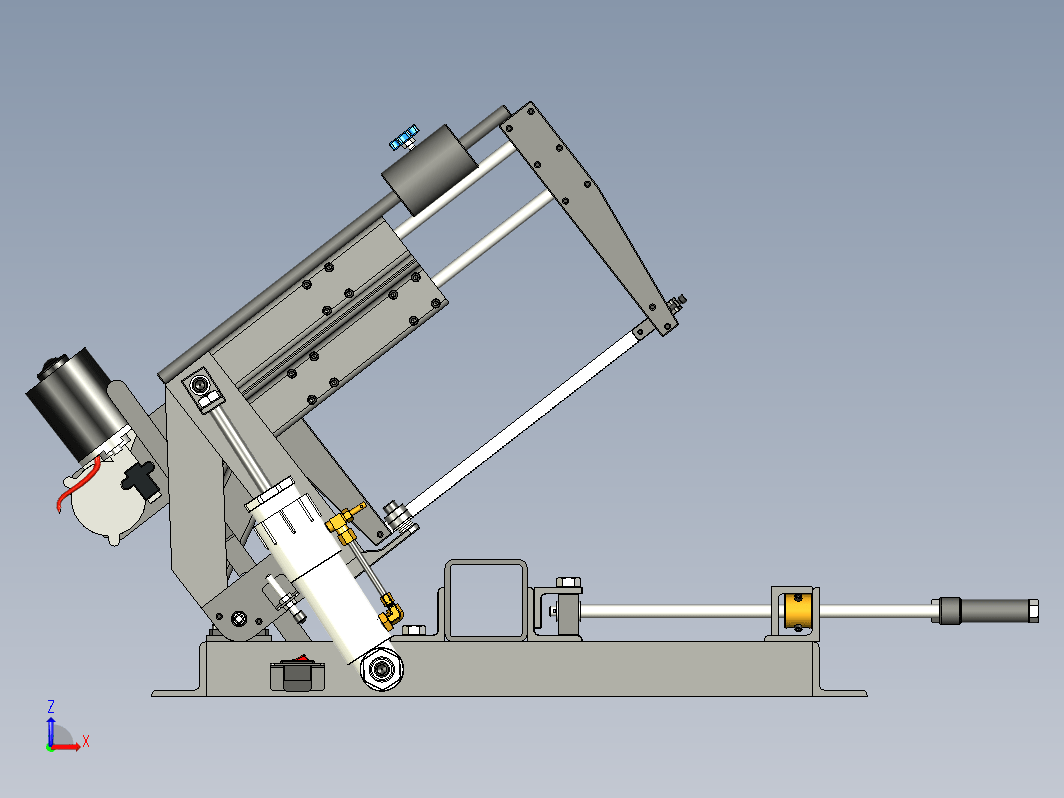 DIY Power Hacksaw电动锯结构