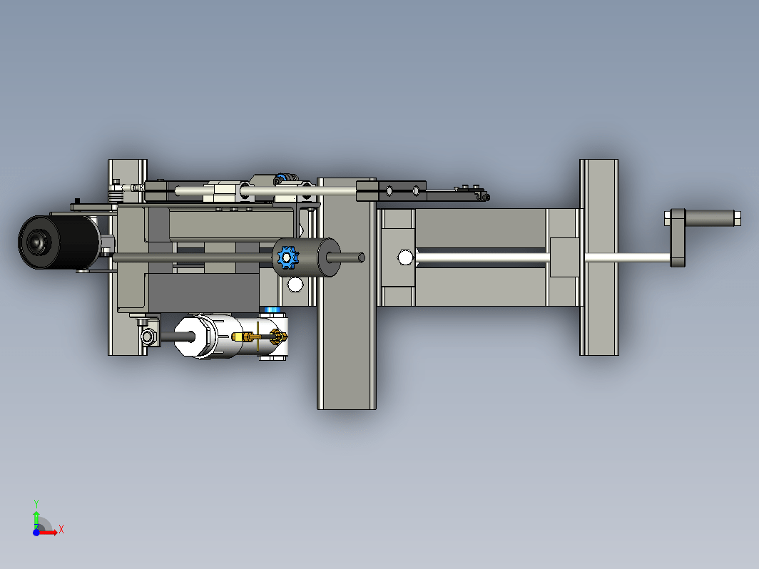 DIY Power Hacksaw电动锯结构