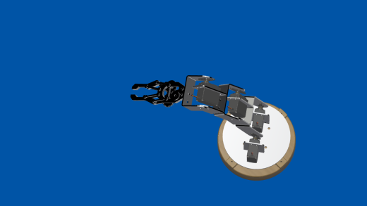 四自动度简易机械臂 arm-robot缩略图
