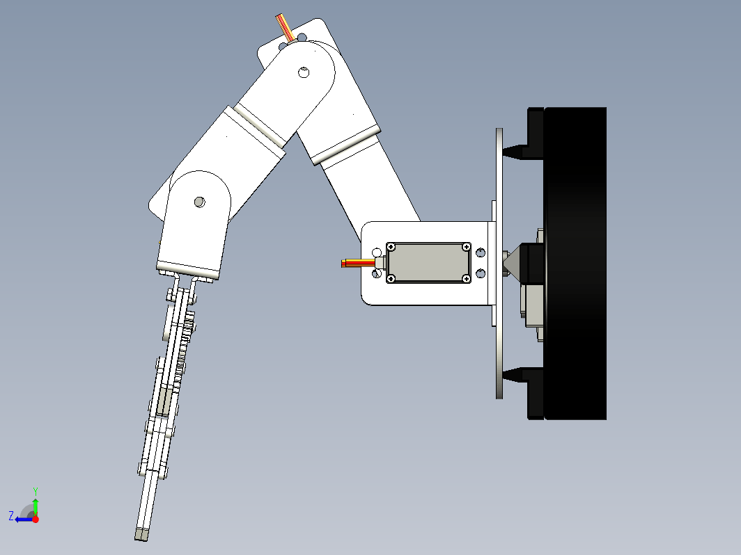 四自动度简易机械臂 arm-robot