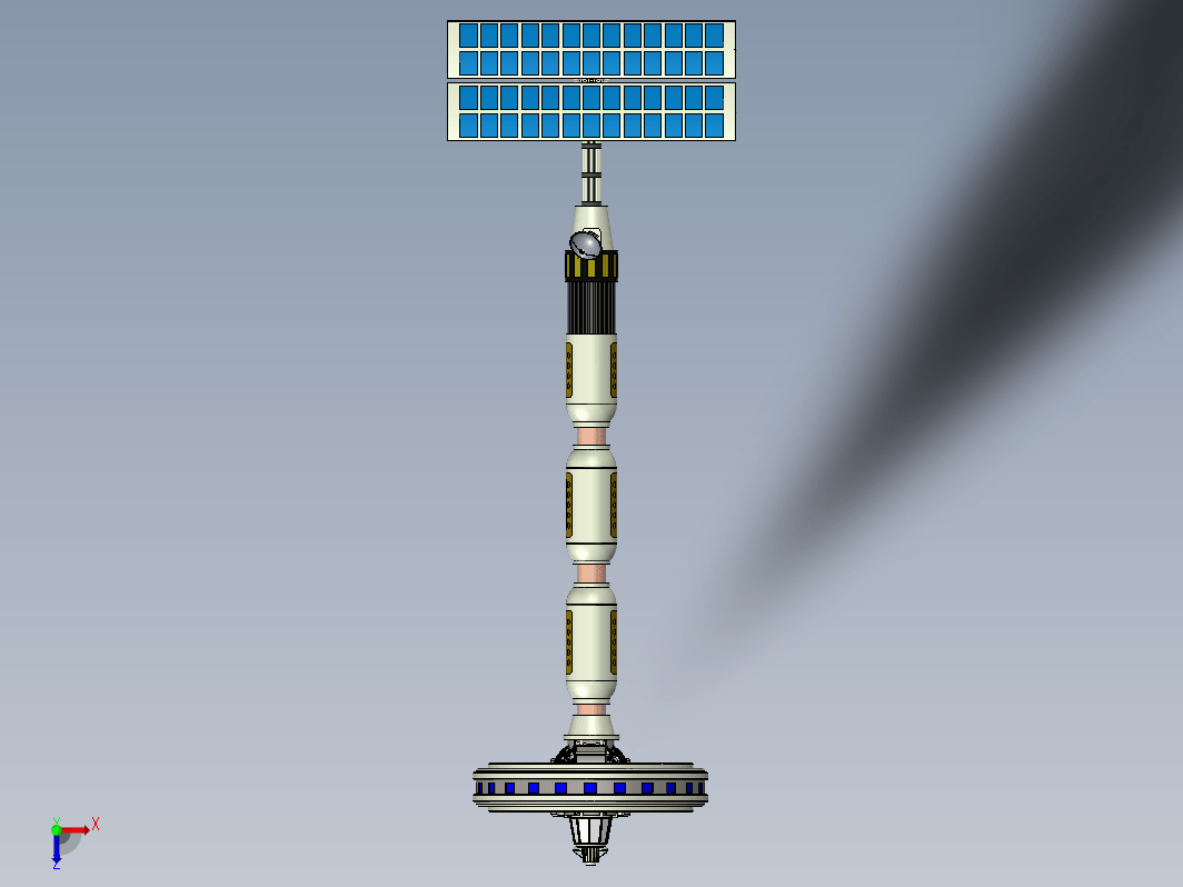 Spacestation TB5-SP空间站太空站模型