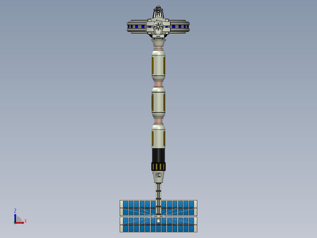 Spacestation TB5-SP空间站太空站模型