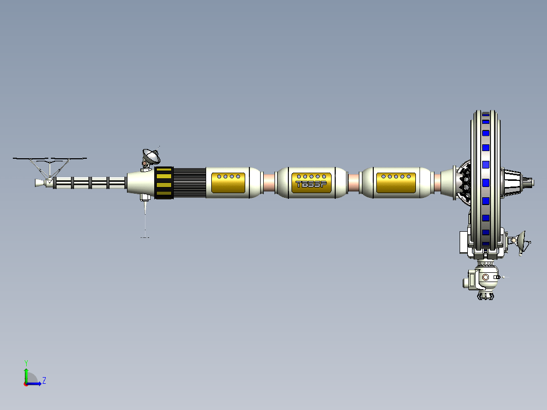 Spacestation TB5-SP空间站太空站模型