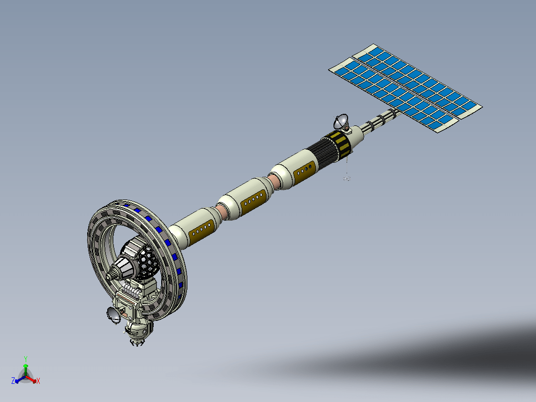 Spacestation TB5-SP空间站太空站模型