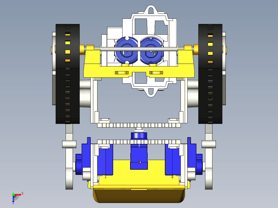 tamiya cam program三角履带机器人