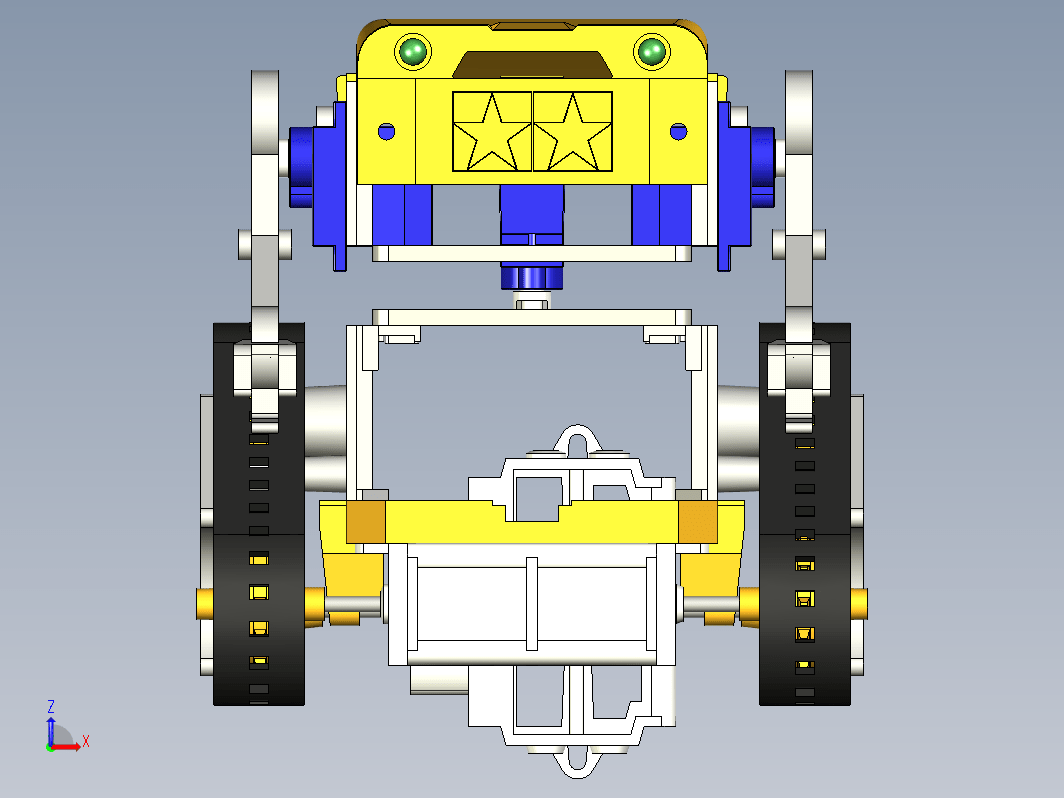 tamiya cam program三角履带机器人