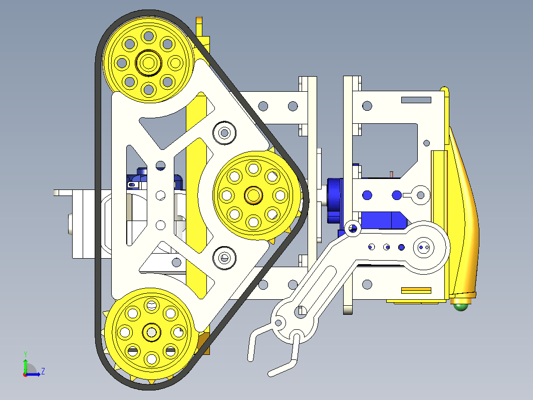 tamiya cam program三角履带机器人