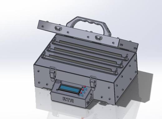 智能型电控箱3D数模图纸 Solidworks设计缩略图