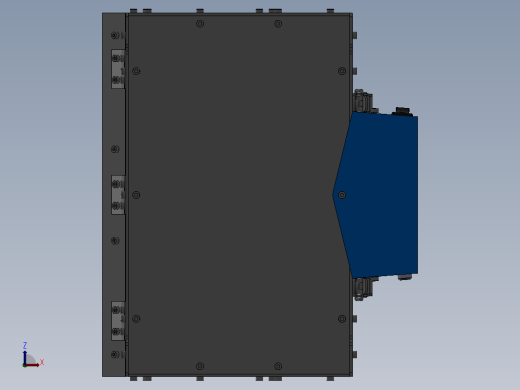 智能型电控箱3D数模图纸 Solidworks设计缩略图