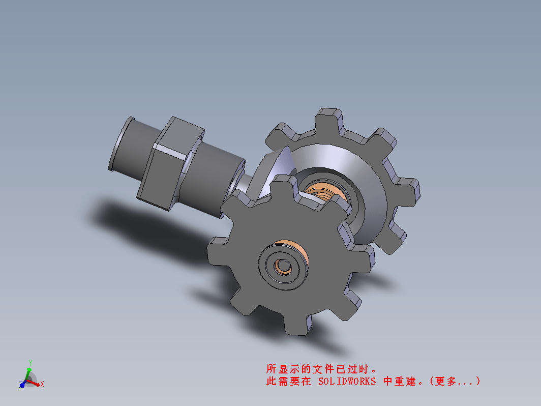 4履带轴及电机