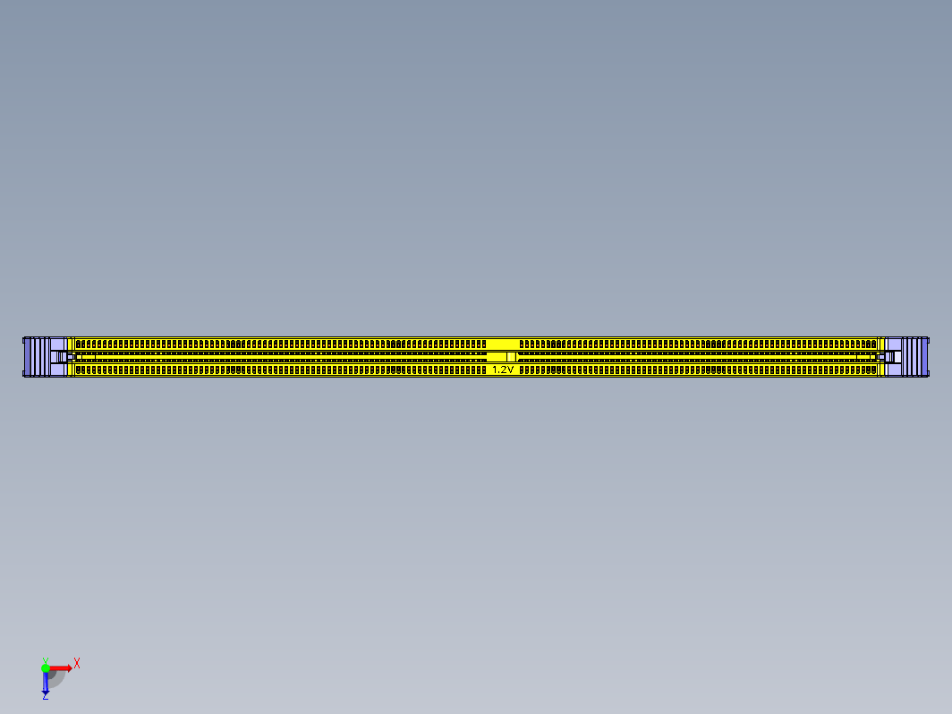 DDR4内存插槽