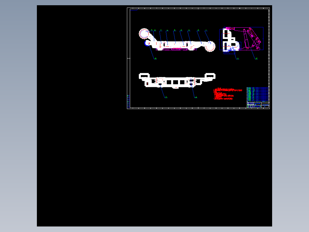 MG400-930-AWD型交流电牵引采煤机牵引部设计CAD+说明