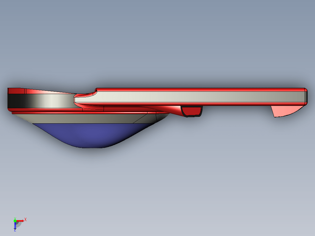 航天器模型太空船