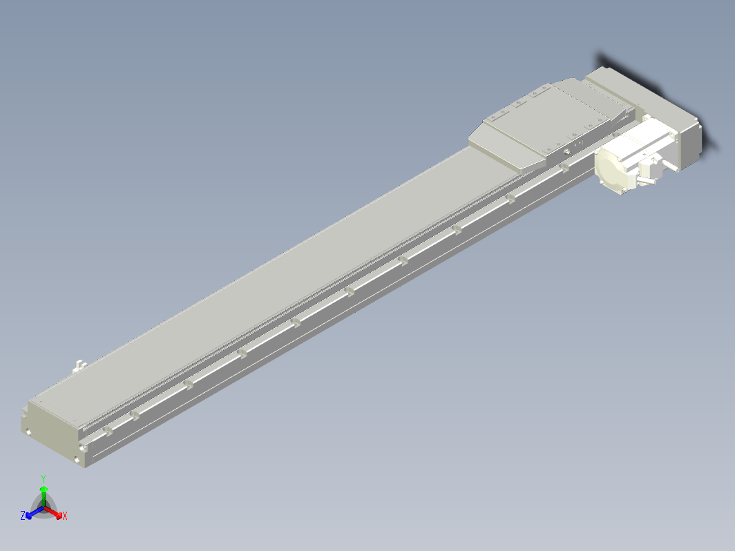 轨道内嵌式螺杆滑台KGH12-800-BR-400W-C4