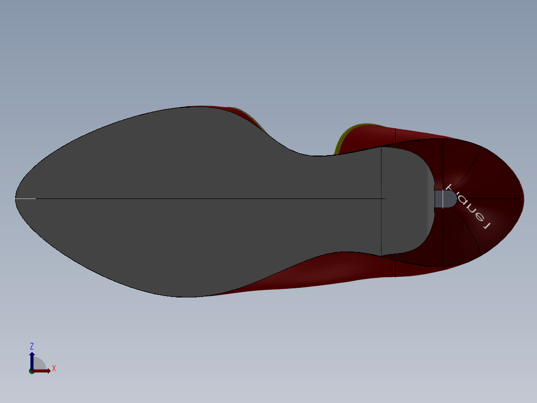 女鞋的3D模型