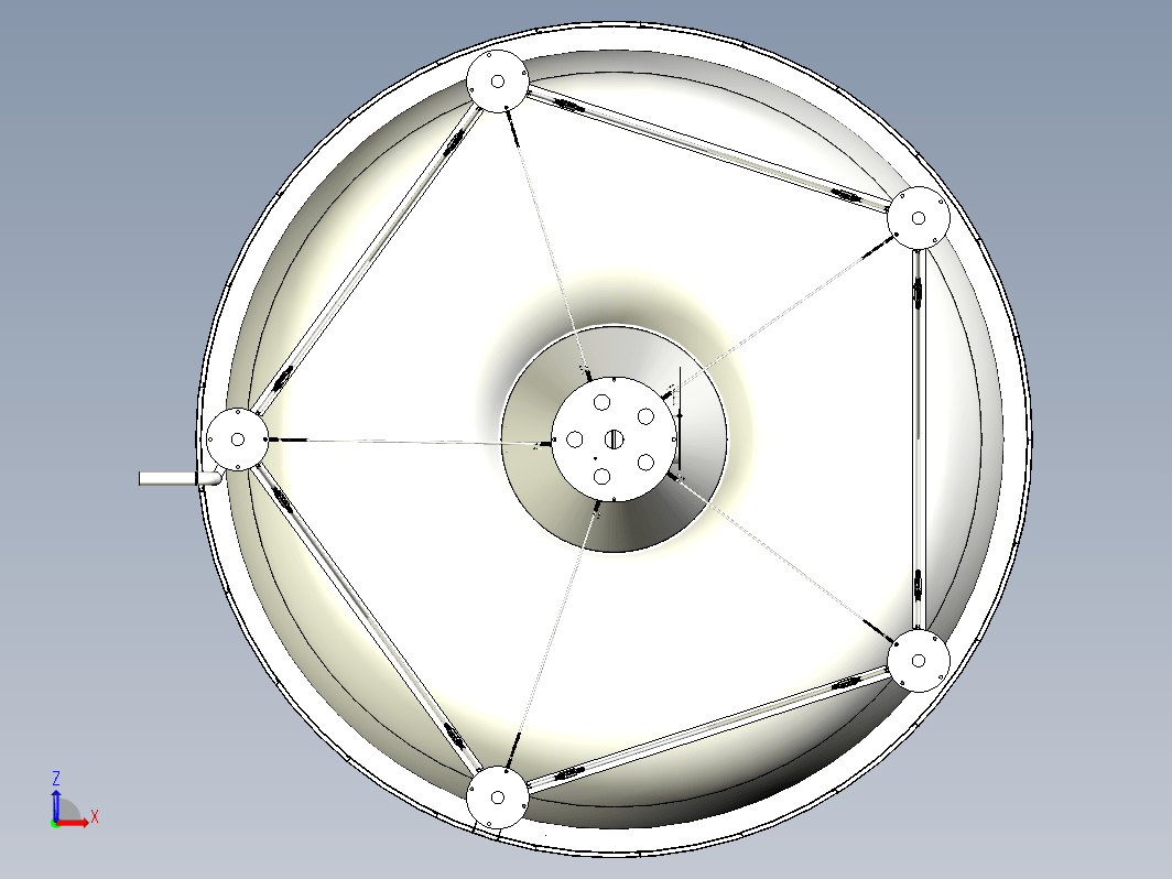 3节高架水塔3D模型