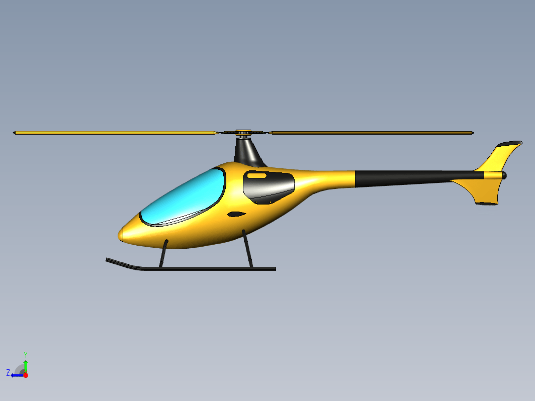 na40-bongo双座超轻型直升机