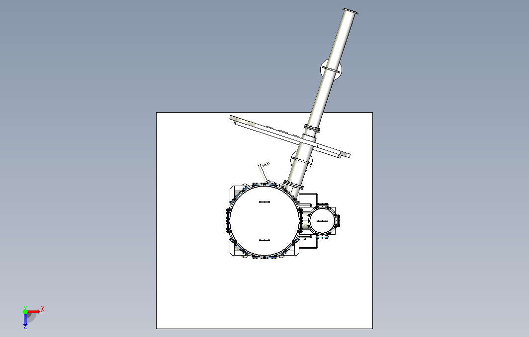 1166圆形真空室UG设计