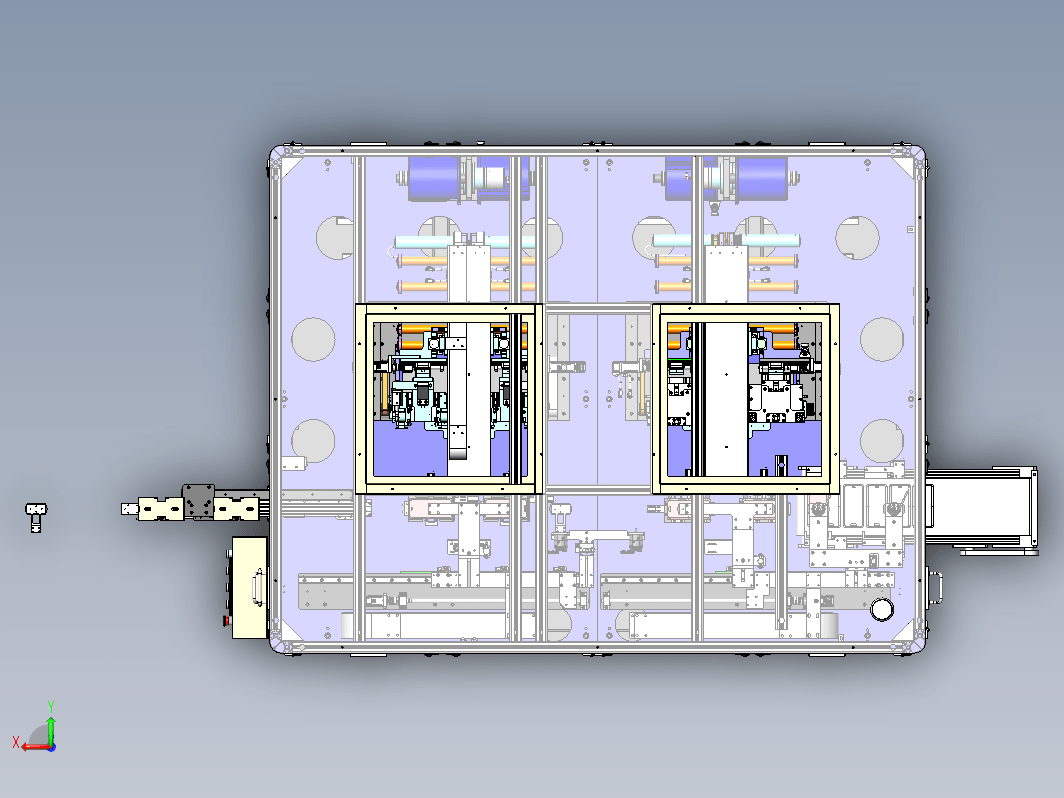 非标设备机架 框架1750x2260x1878