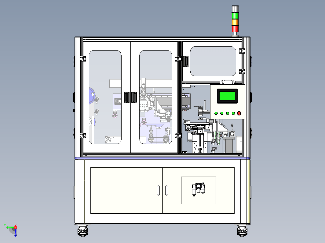 非标设备机架 框架1750x2260x1878