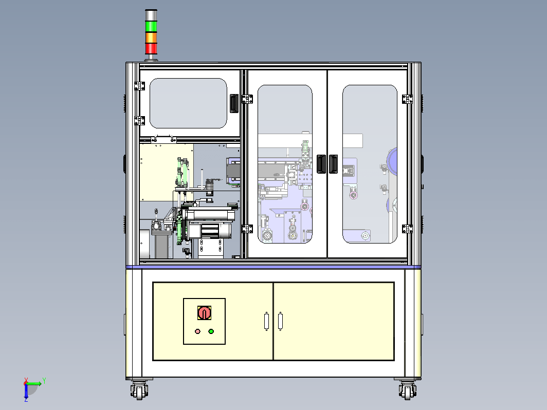 非标设备机架 框架1750x2260x1878