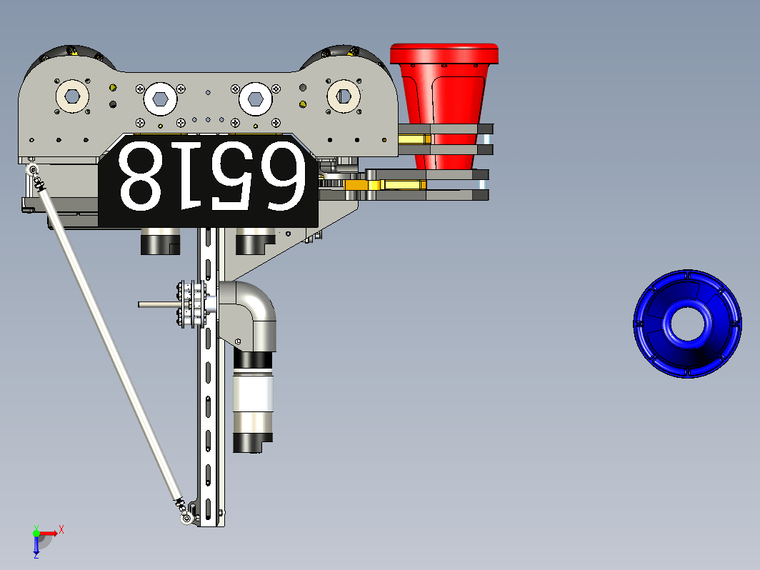 FTC6518电动游戏机器人