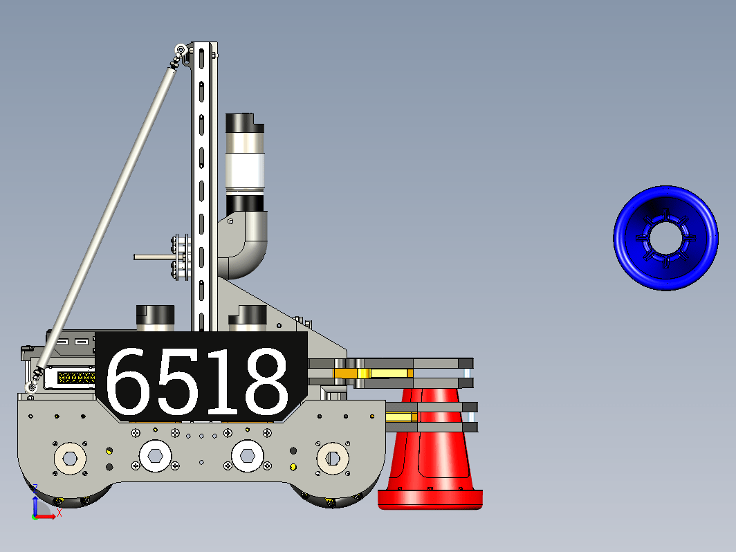 FTC6518电动游戏机器人