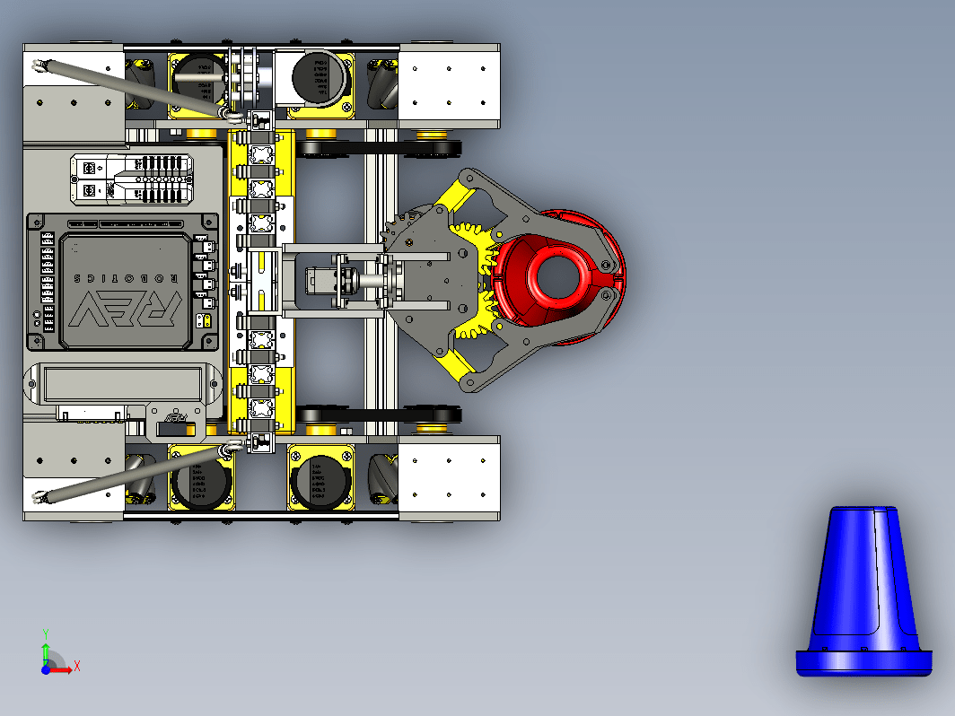 FTC6518电动游戏机器人