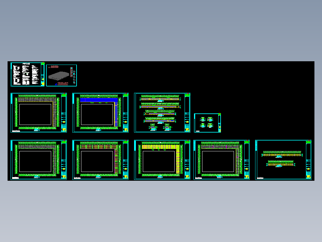 西安公司钢结构工程CAD