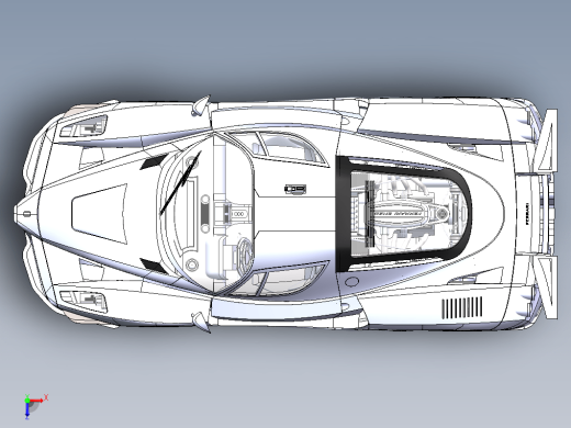 Solidworks设计的法拉利恩佐 缩略图