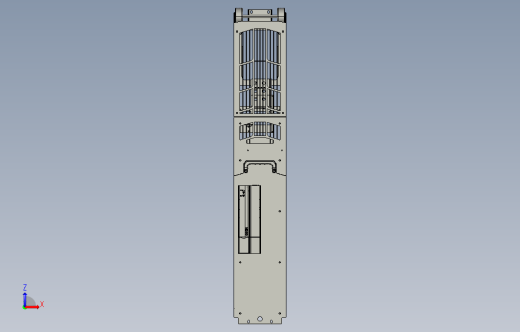 高性能多机传动驱动器STEP_B00(MD810-50M4T250G210H+整机外形图)缩略图