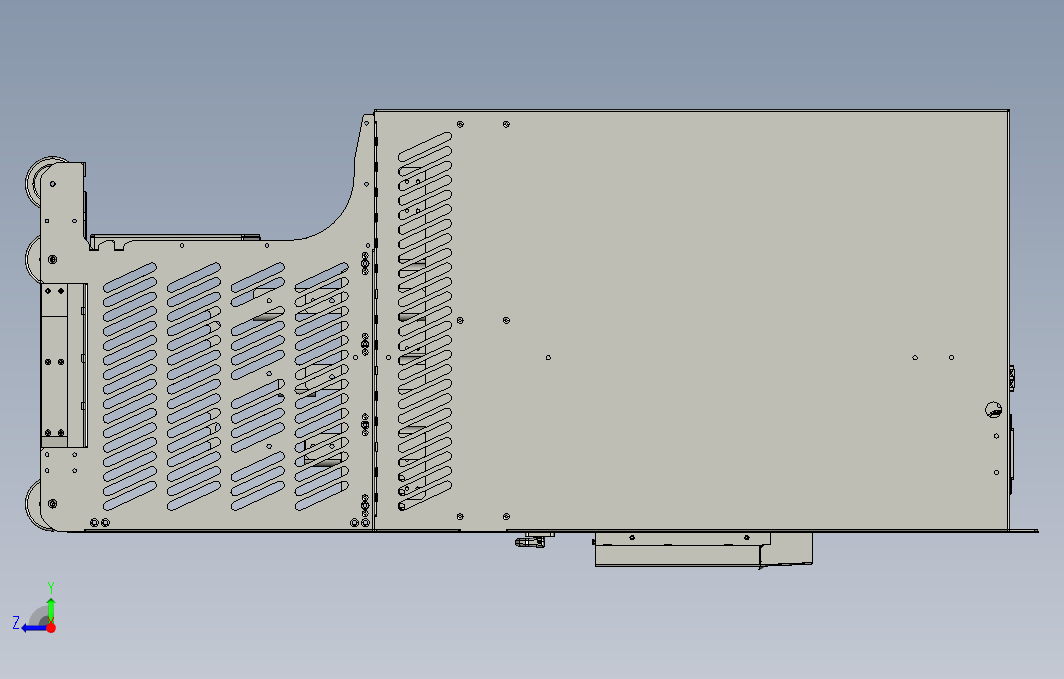 高性能多机传动驱动器STEP_B00(MD810-50M4T250G210H+整机外形图)