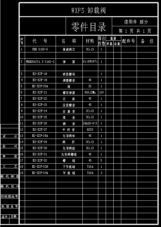 BRW200-31.5乳化液泵用卸载阀CAD