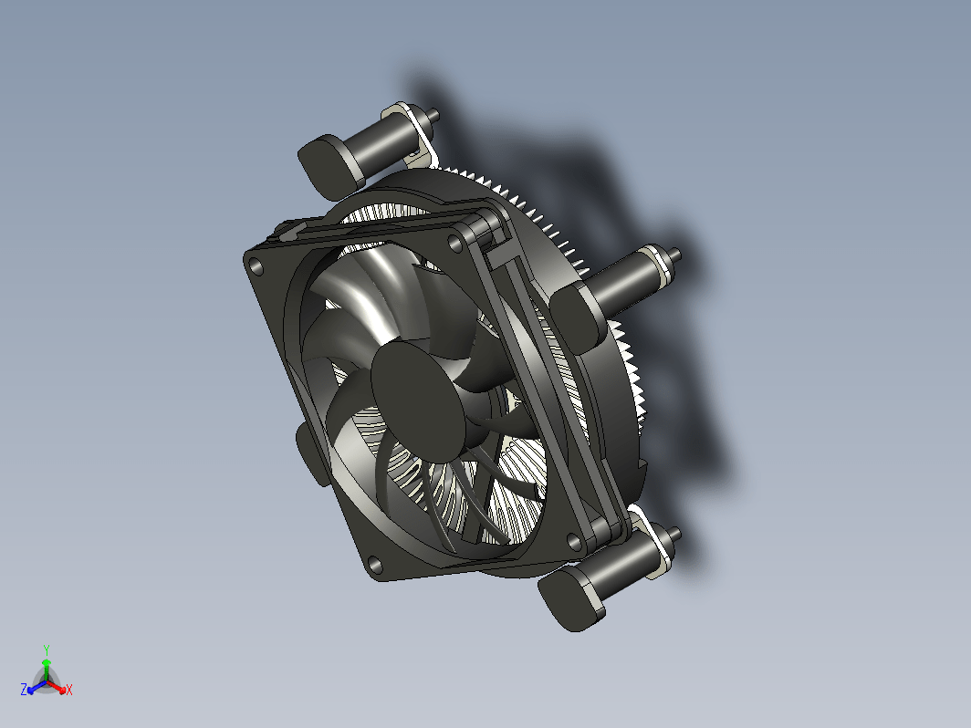 NT08-115XP - CPU 散热器 Hwatsink 风扇