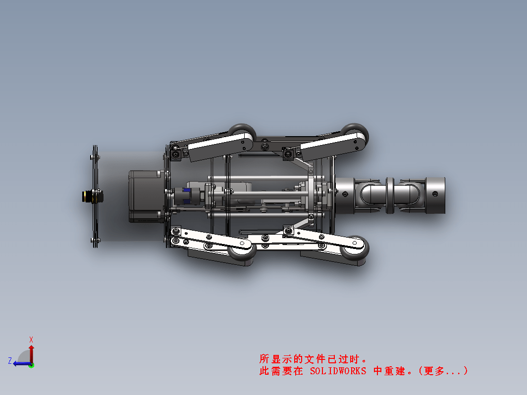 管道自动清洁机器人