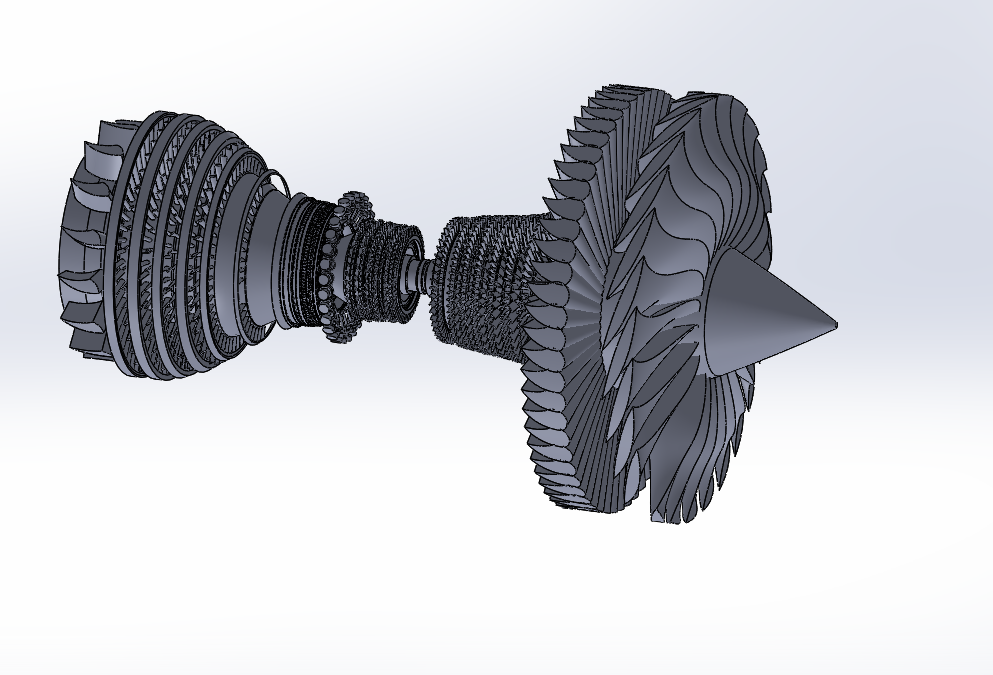 Plane Engine航空发动机引擎