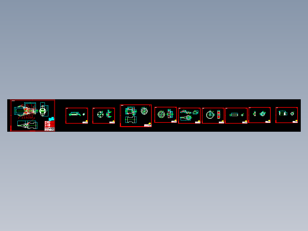 机械手夹持器的设计【原创】+CAD+说明书