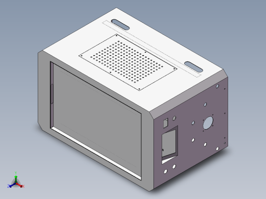 AGV搬运车外观3D模型缩略图