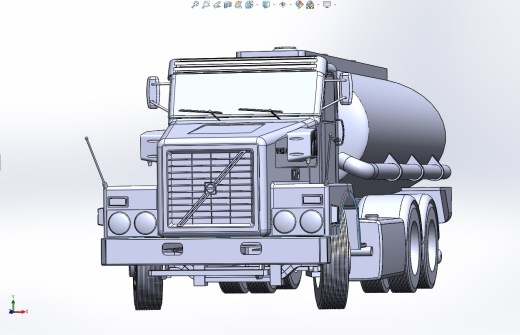Volvo N10长头罐卡车缩略图