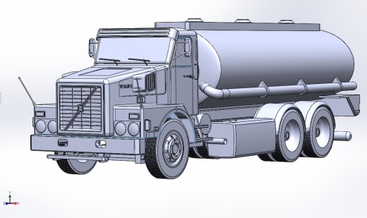 Volvo N10长头罐卡车缩略图