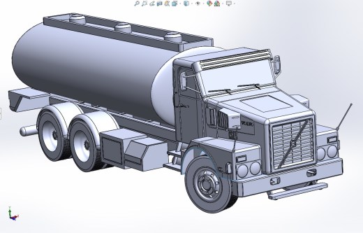 Volvo N10长头罐卡车缩略图