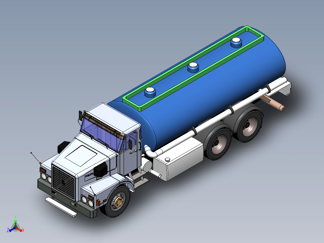 Volvo N10长头罐卡车