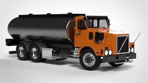 Volvo N10长头罐卡车缩略图
