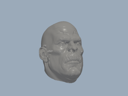真人快打 Goro 高精度3D打印模型缩略图