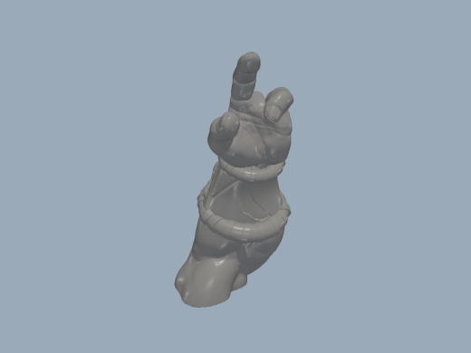 真人快打 Goro 高精度3D打印模型缩略图