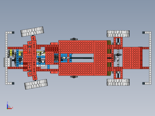 Lego 853汽车底盘拼装玩具缩略图